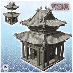 Asian altar with double...