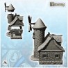 Medieval stone windmill with annexed tower and floor (24)