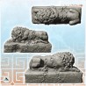 Statue of elongated lion (ruined version) (4)