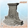 Ruined fountain with stairs and sculpted lion (2)
