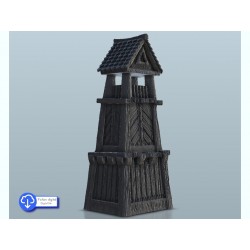 Medieval roofed outpost