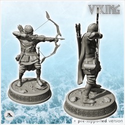 Archer viking tirant debout (6)
