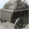 Medieval cart with straw load (7)