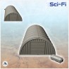 Long hangar en tôle ondulée avec accessoire (22)