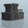 Medieval guard watchtower