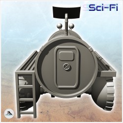 Automated rover exploration vehicle with double arms (3)