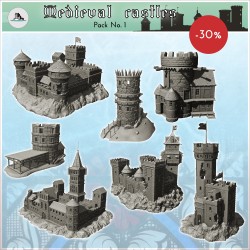 Pack de châteaux médiévaux No. 1