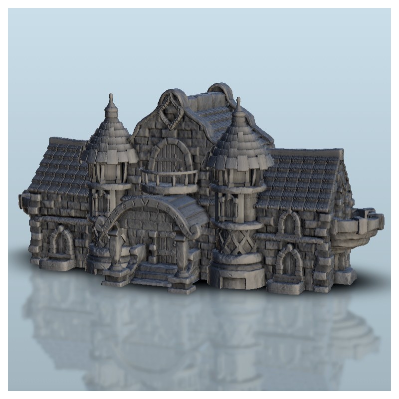 Medieval large city hall |  | Hartolia miniatures