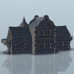 Medieval large city hall
