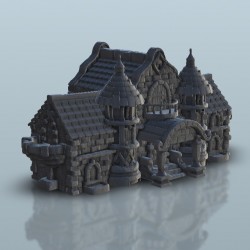 Medieval large city hall