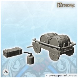 Medieval equipment set with...