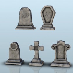 Set of tombstones