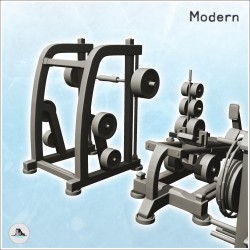 Sport equipment Barbell training (11)