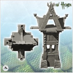 Wooden and stone chaos tower with large open platform (11)
