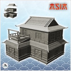Asian house with balcony (17)