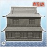 Maison asiatique à étage avec balcon (17)
