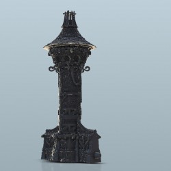 Medieval big tower