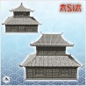 Asian building with double roofs and monumental wooden door (24)