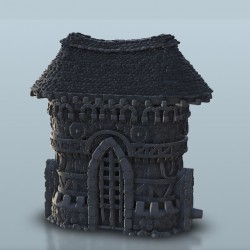 Medieval fortified city gate