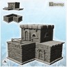 Medieval stone building with flat roof and terrace (4)