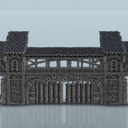 Medieval city gate