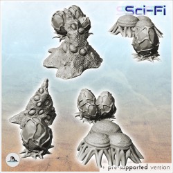 Set d'oeufs aliens extraterrestres (3)