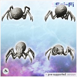Set of two alien creatures with six legs (37)
