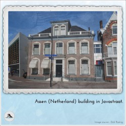 Maison rue Javastraat (Assen, Netherland)