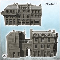 Urban block building with portal (intact version) (6)