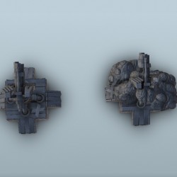 Shield turret (+ destroyed version) |  | Hartolia miniatures