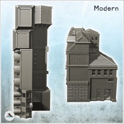 Ensemble de bâtiments européens à étages (version intacte) (20)