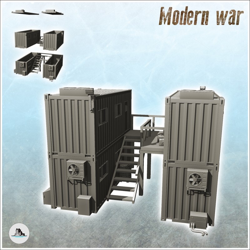 Modern command post in containers (1)
