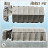 Campement de base en toile avec boites de munitions (4)