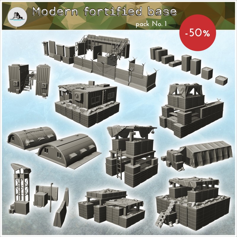 Pack de base fortifiée moderne No. 1