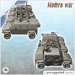 Set de véhicules britanniques Iveco LMV Lince Panther CLV avec différentes variantes (4)