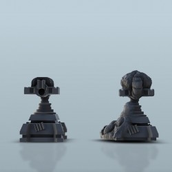 Ions turret (+ destroyed version) |  | Hartolia miniatures