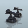 Ions turret (+ destroyed version)