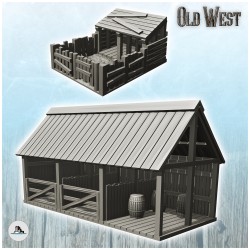 Set of two barns for farm...