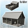 Set of two barns for farm animals and pigs (27)