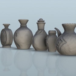 Oriental pitchers set |  | Hartolia miniatures