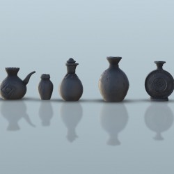 Oriental pitchers set |  | Hartolia miniatures
