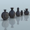 Oriental pitchers set