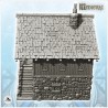 Medieval tavern with large entrance staircase and tiled roof (16)