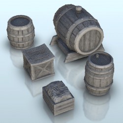 Set de barrils