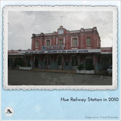 Gare centrale de Hue (Thua Thiên Huê, Vietnam)