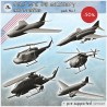 Pack d'hélicoptères et avions américains de la Guerre Froide No. 1