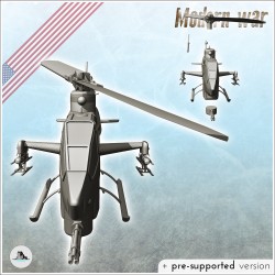 Hélicoptère Bell AH-1 Huey Cobra Snake