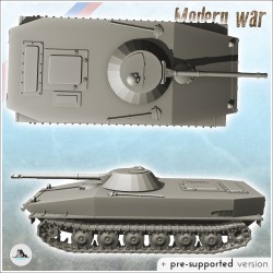 PT-76 Soviet amphibious light tank