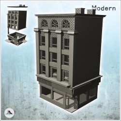 Modern urban downtown buildings pack No. 1