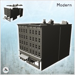 Pack de bâtiments de downton modernes No. 1